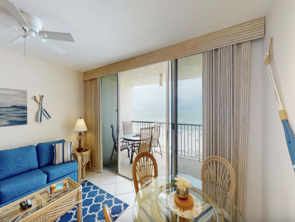 Beachfront Chic Condo in Marco Island Sleeps 4 Guests